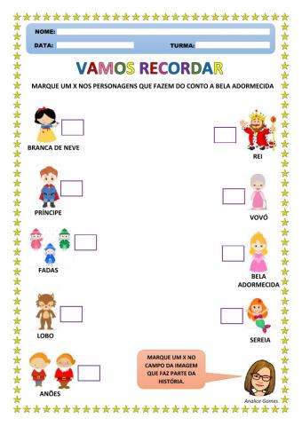 A Bela Adormecida - Recordando a História