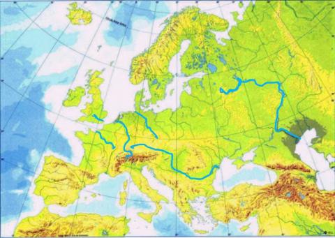 Ríos de Europa y Mares