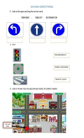 Giving and asking directions