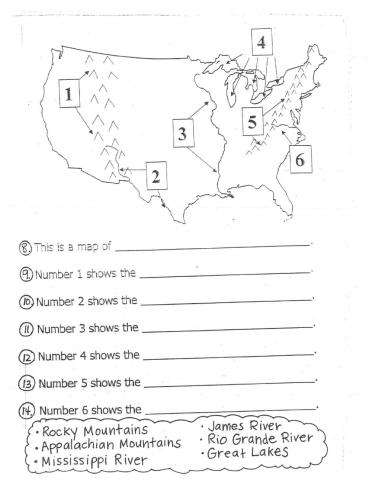Physical Features of the United States