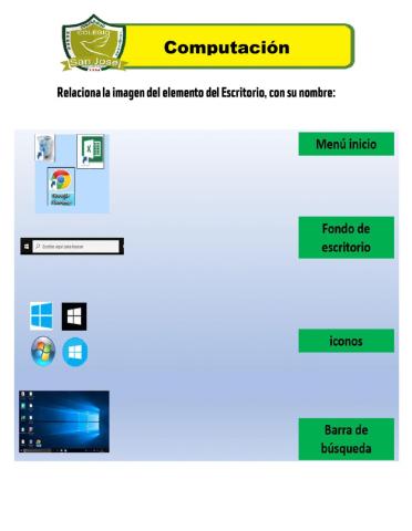 Elementos del escritorio