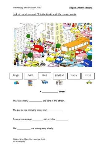 English Creative Writing