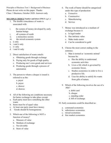 Introduction to Business