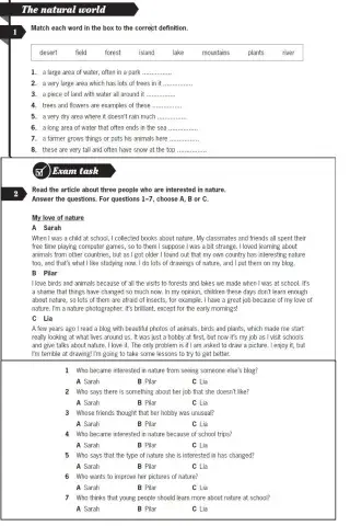 KEY FOR SCHOOLS: Reading and writing part 2