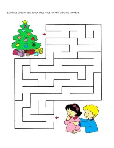 Laberinto navidad