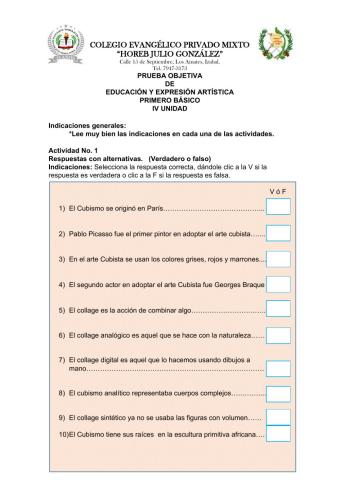 Prueba Objetiva
