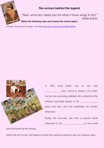 Frida Kahlo : The woman behind the legend