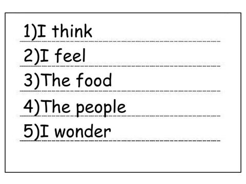 Met Visit -1 Object 3 Activity 2a
