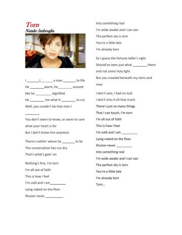 Verbs in simple past