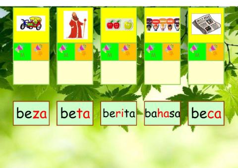 Suku kata kvkv - be003