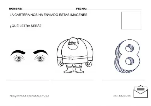 ¿qué letra es? escribir