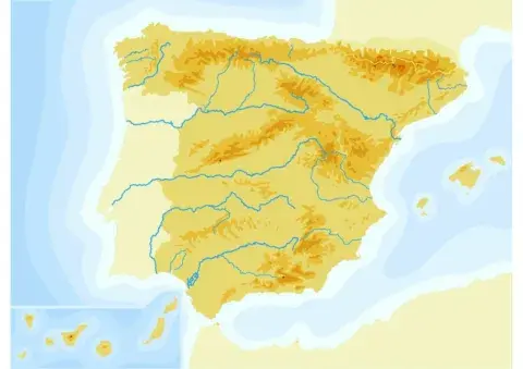 Relieve de España