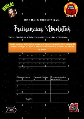 Guía Frecuencias absolutas