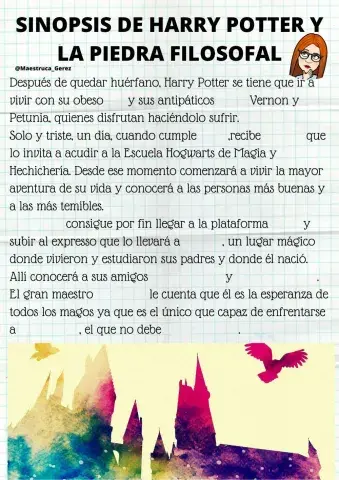 Sinopsis de harry potter y la piedra filosofal