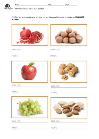 Les fruites de la tardor