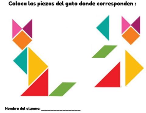 Tangram gato