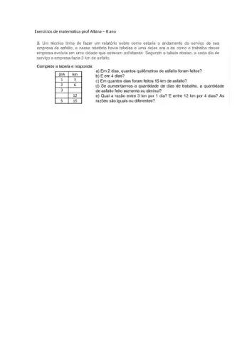 Exercicio 8 ano tutorial