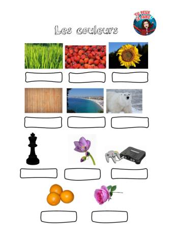 Les couleurs