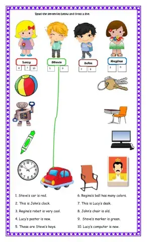 Possessive case cross a line