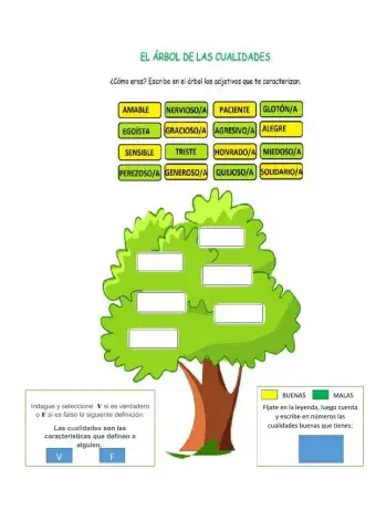 Cualidades de las personas