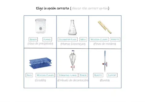 Lab Equipment, safety rules and pictograms-2