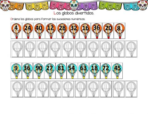 Los globos divertidos