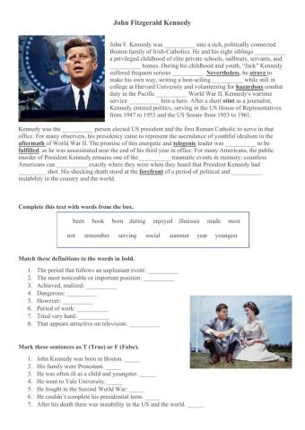 John Fitzgerald Kennedy