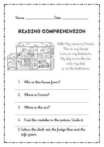 Reading Comprehension for 2nd grade