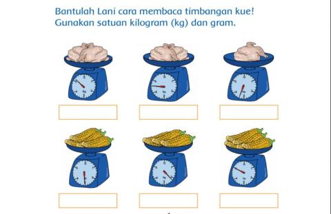 Mengubah satuan berat