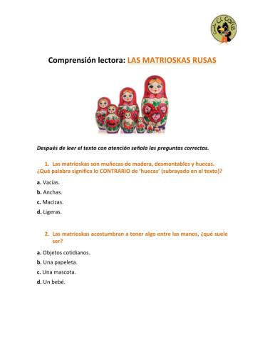 Las Matrioskas rusas