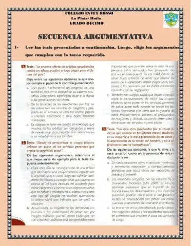 Estrategias argumentativas