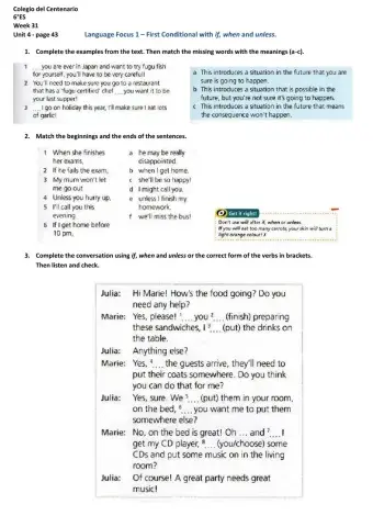 Eyes Open 4, page 43- 6° CDC -Week 30