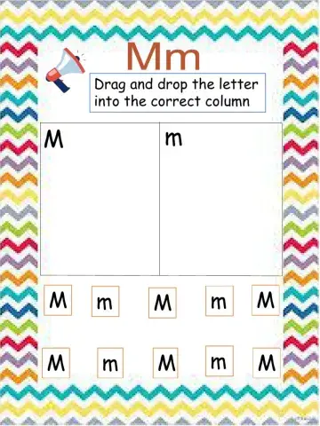 Letter Mm