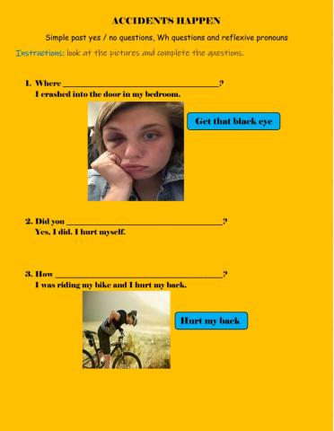 Simple past questions