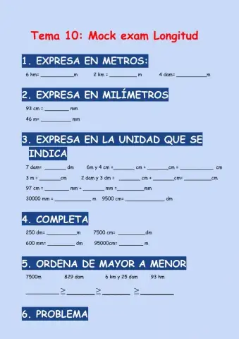 Examen prueba - longitud