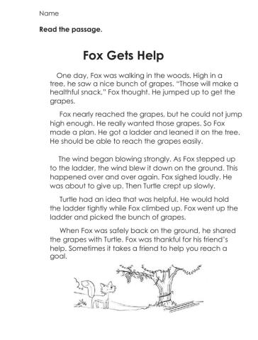 Fox Gets Help