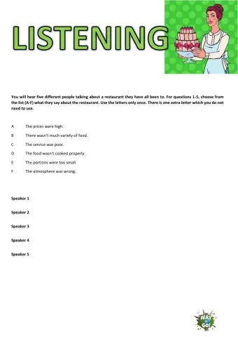 LISTENING RESTAURANT 