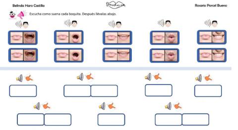 Reconocer el sonido P