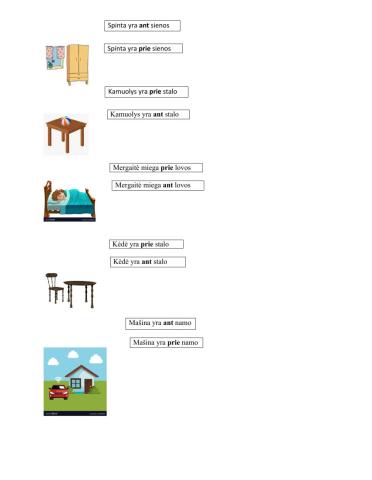 Prielinksniai Ant ir Prie