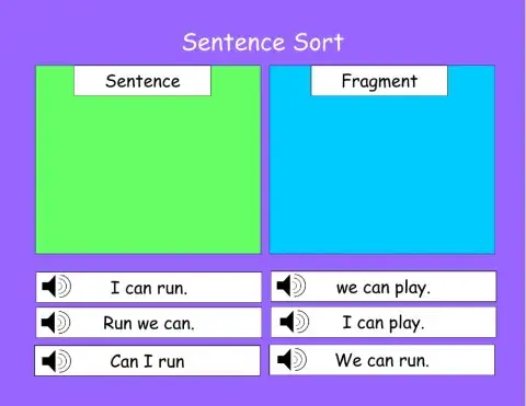 Sentence Sort DJ