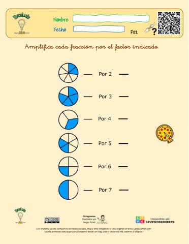 Amplificar fracciones 02