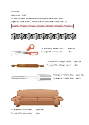 Non-standard measurement