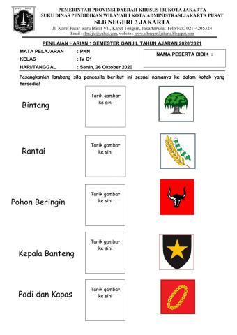 Penilaian Harian 1 - PKN