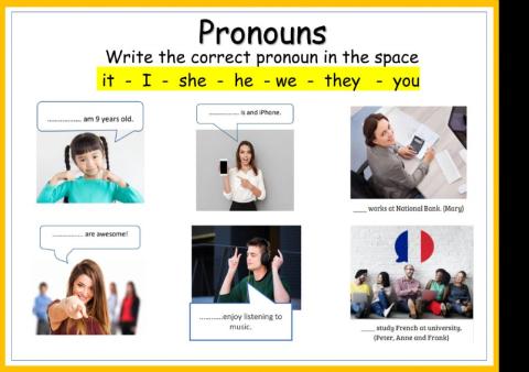 Pronouns
