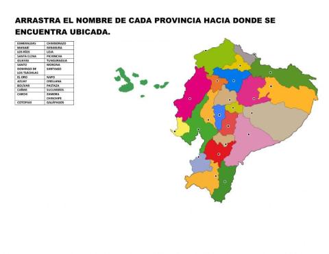 Mapa delecuador