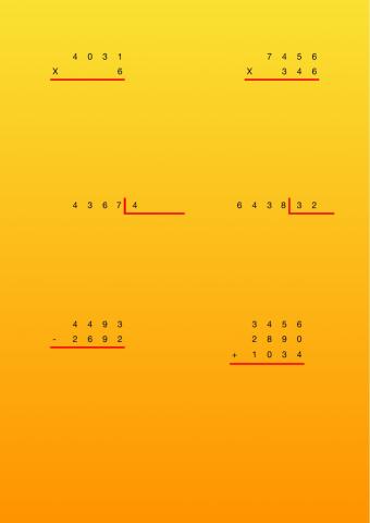 Operacions bàsiques