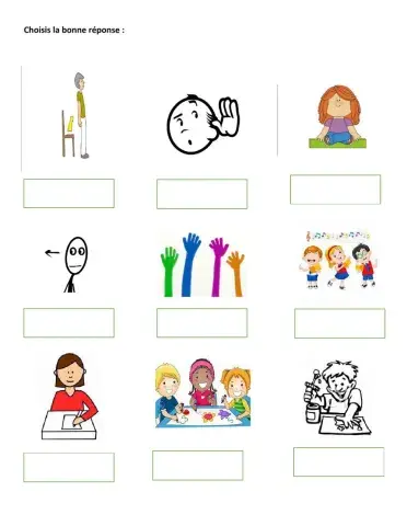 Les instructions en classe de français