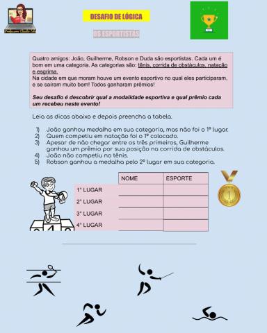 Desafio de Lógica