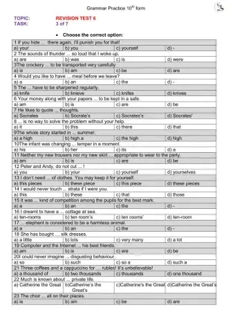 Revision Test 6 task 3