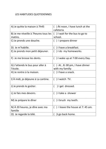 Routine